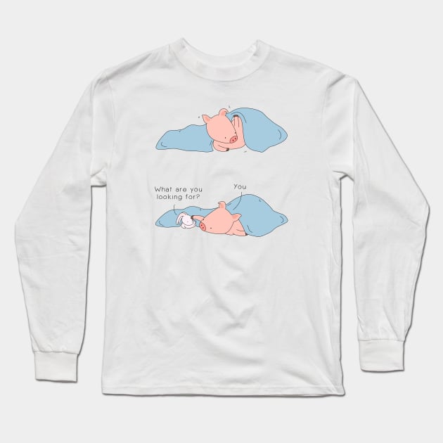 Finding You Long Sleeve T-Shirt by Jang_and_Fox